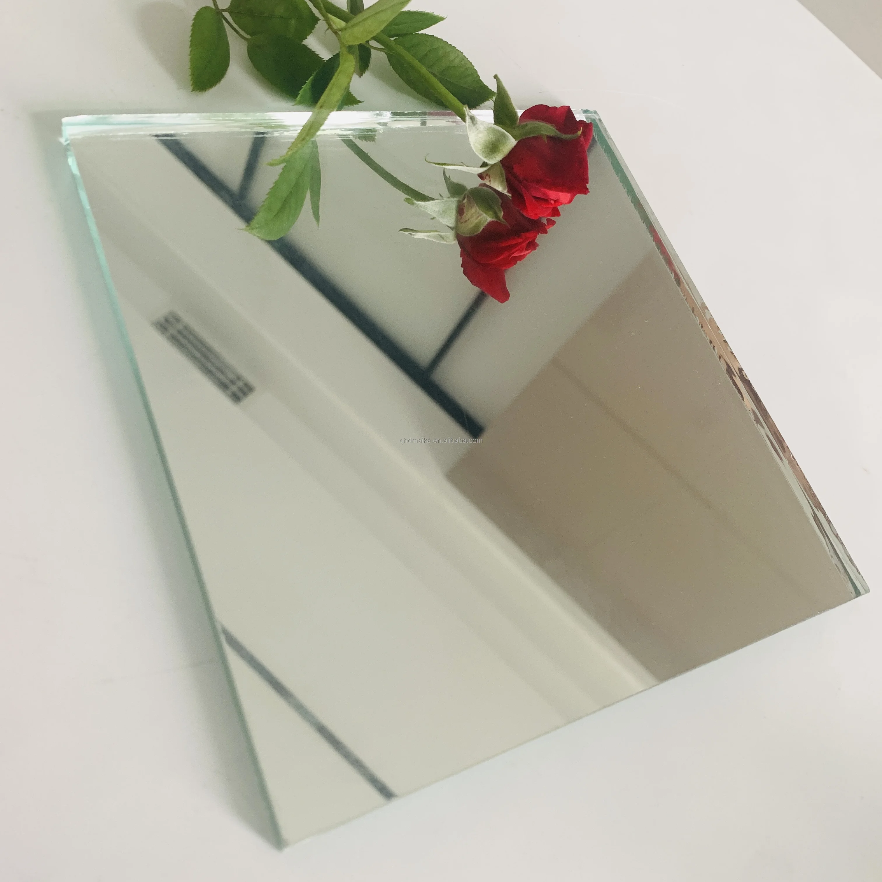 High Reflective Solar One Way Mirror Decorative Oval Shape Self Adhesive Flexible Full Length Mirrors for Decoration Mirror