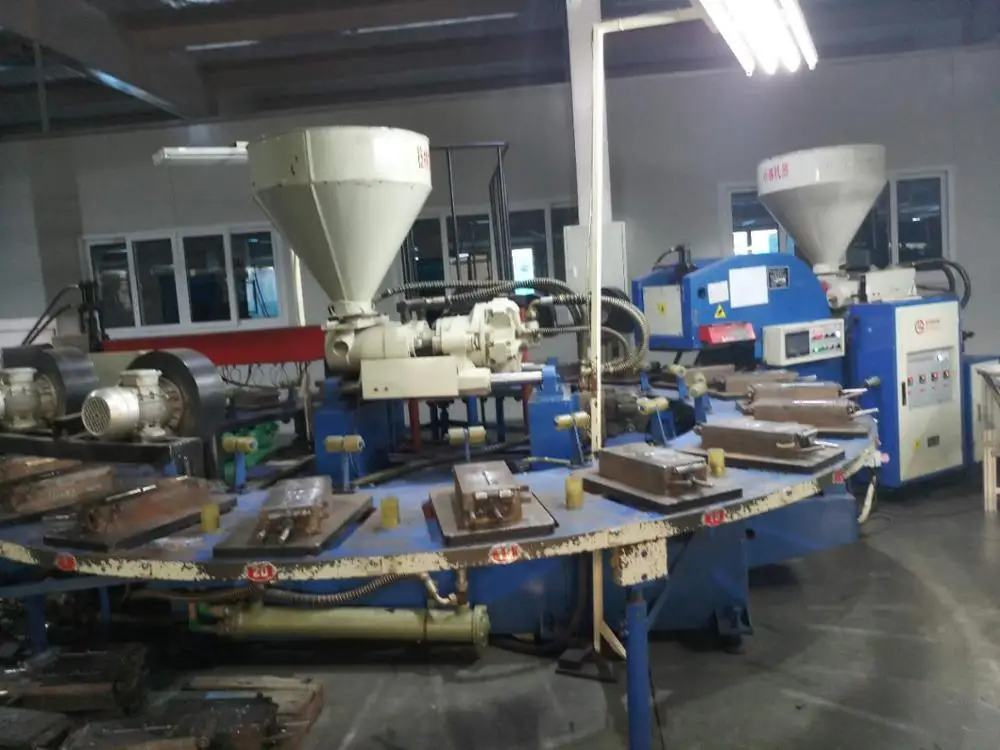 Automatic PVC Crystal Shoes Moulding Machine Plastic Jelly Shoes Making Machine