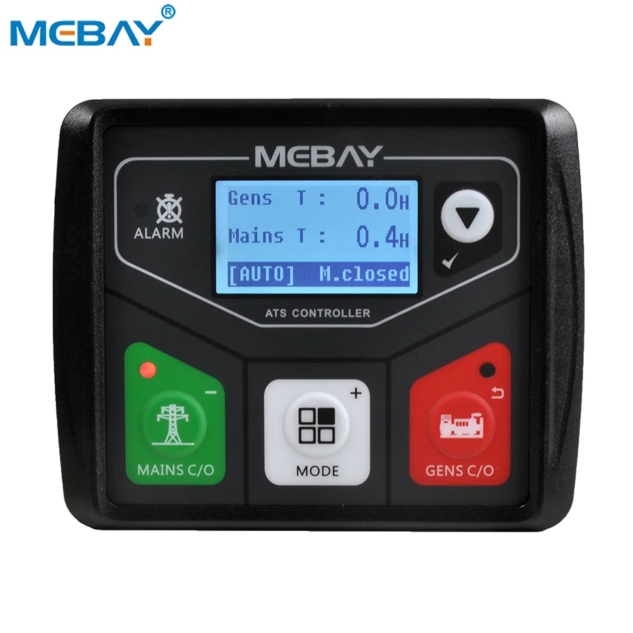 Mebay ATS Genset Control Module ATS320DC Automatic Transfer Switch Controller