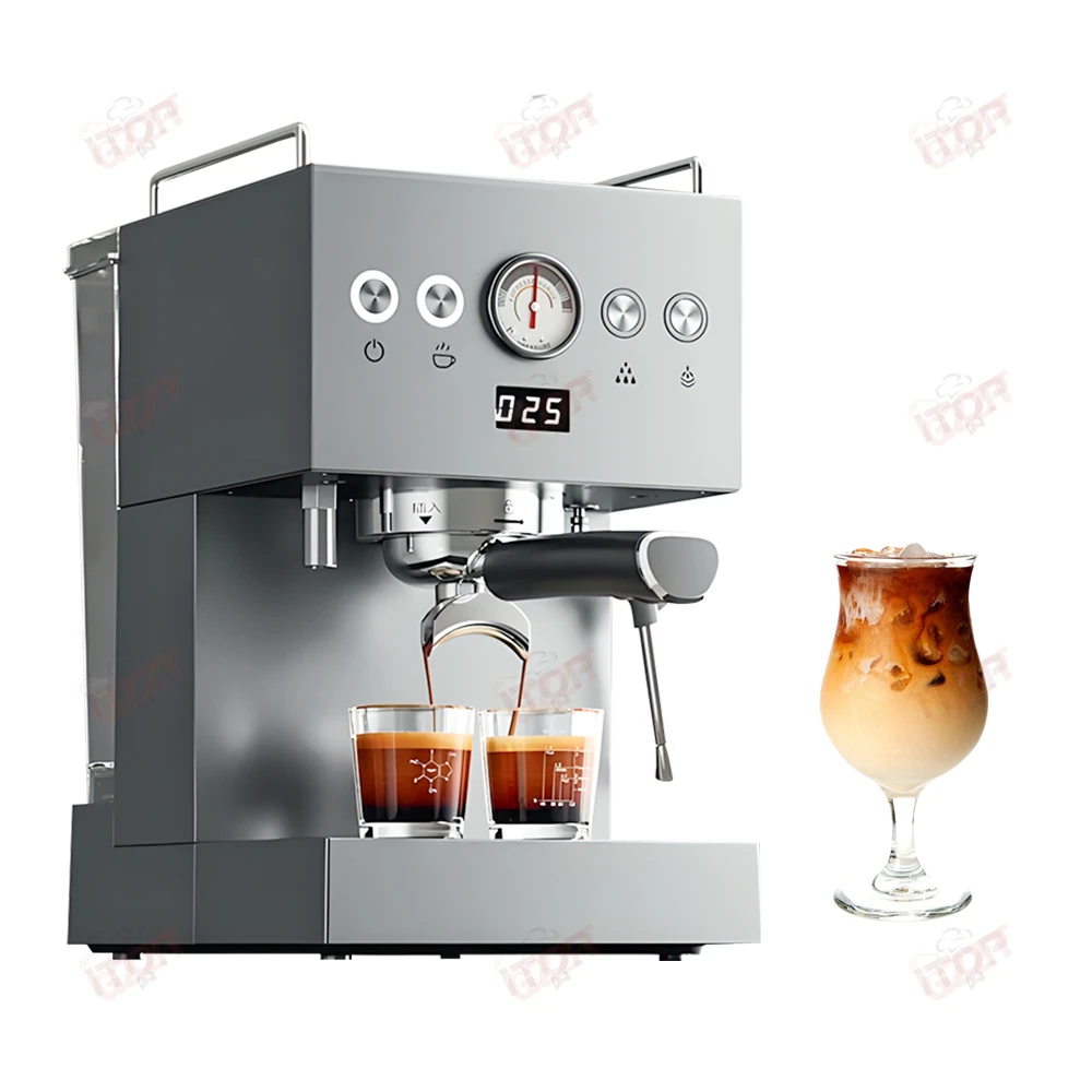 Oem 15bar Pressure 58MM Stainless Steel Coffee Machine Semi