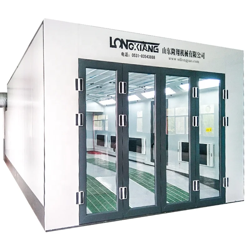 2023 CE Diesel heating car spray booth/automotive paint booth/professional spray painting booth