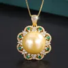 Golden Balls gold pendant