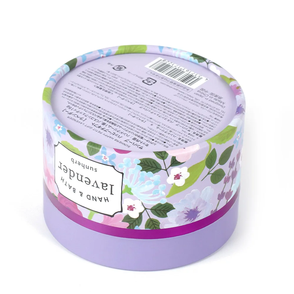 Factory Cylindrical Packaging Box with Window Paper Tube Gift Box PVC Patch Small Handicraft Printing Round Paper Can Packaging