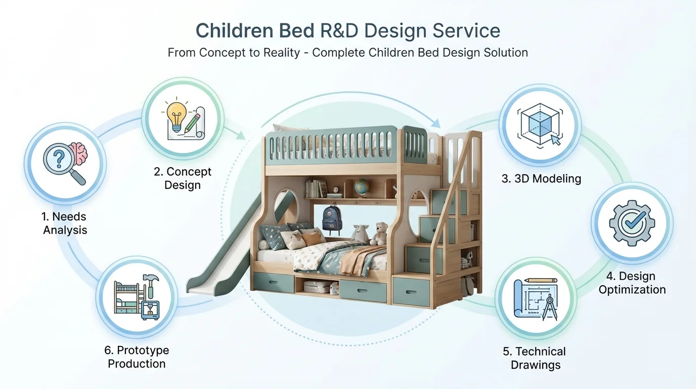 Multifunctional Modern Low Loft Bed with Cabinet and Drawers for Kids Play School Hotel & Apartment Use Wooden Bed