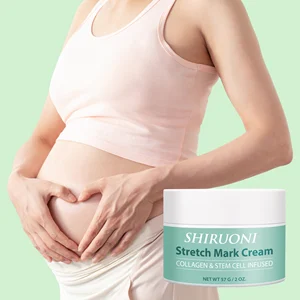 OEM ODM Natural Vegan Nourishing Stretch Mark Removal & Pregnancy Belly Firming Tightening Cream for Women