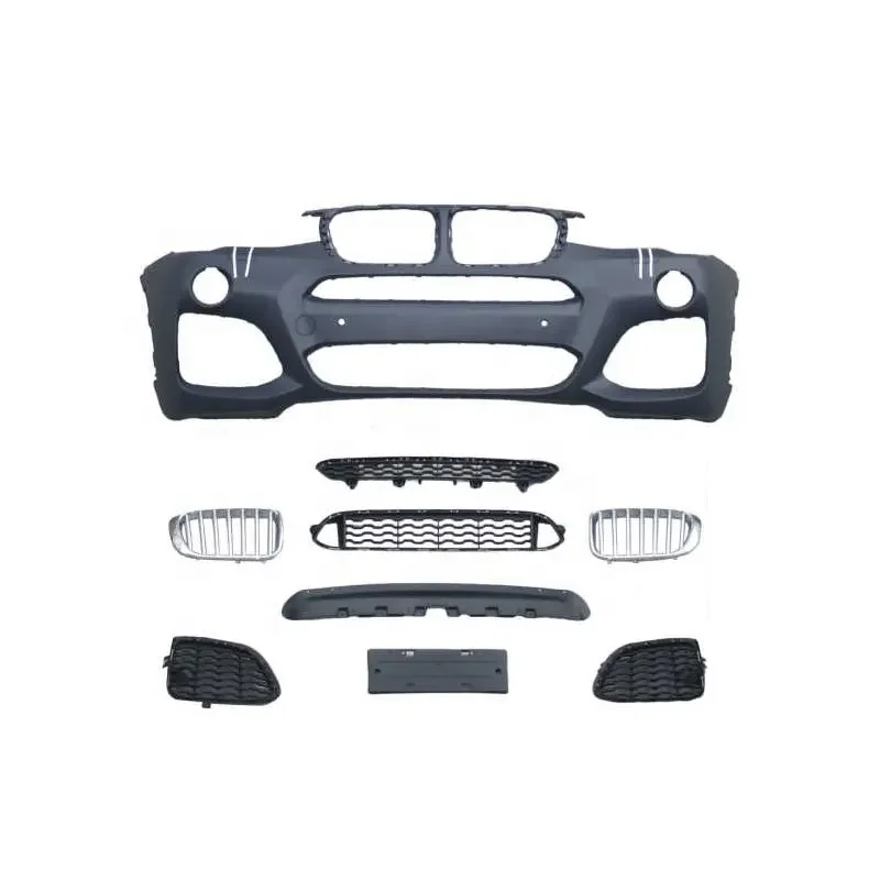 Hot Selling Pp Material Car Bumpers Front Bumper For Bmw X3 X4 F25 F26