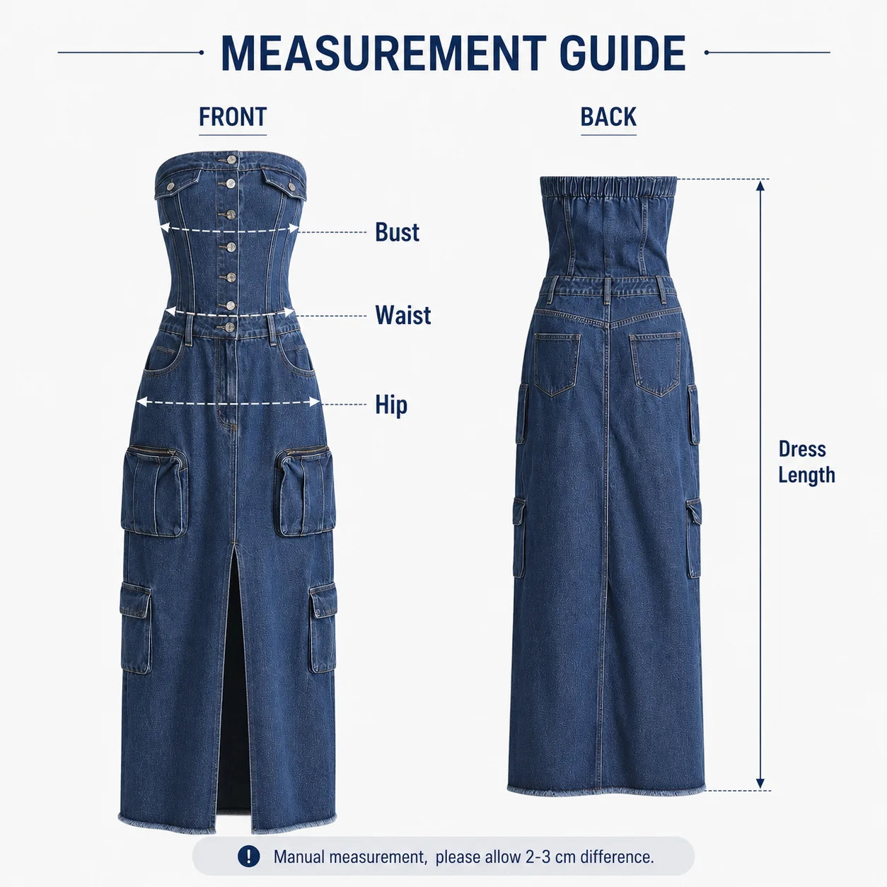 Size measurements