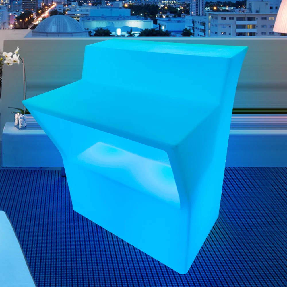Mini bar Counter Furniture/remote Control Color Change Movable LED bar Counter for Party Event Wedding Decoration
