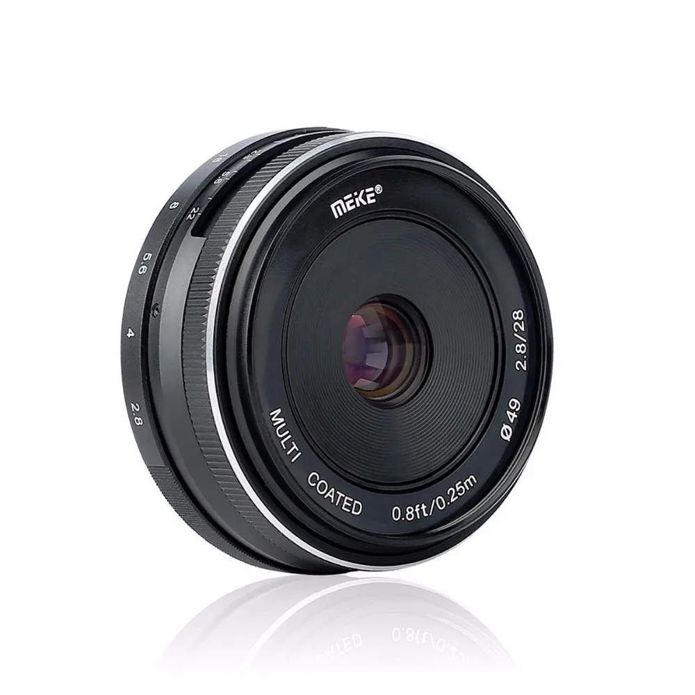 MEKE MEIKE 28mm Prime Lens Manual Focus Nano Coating
