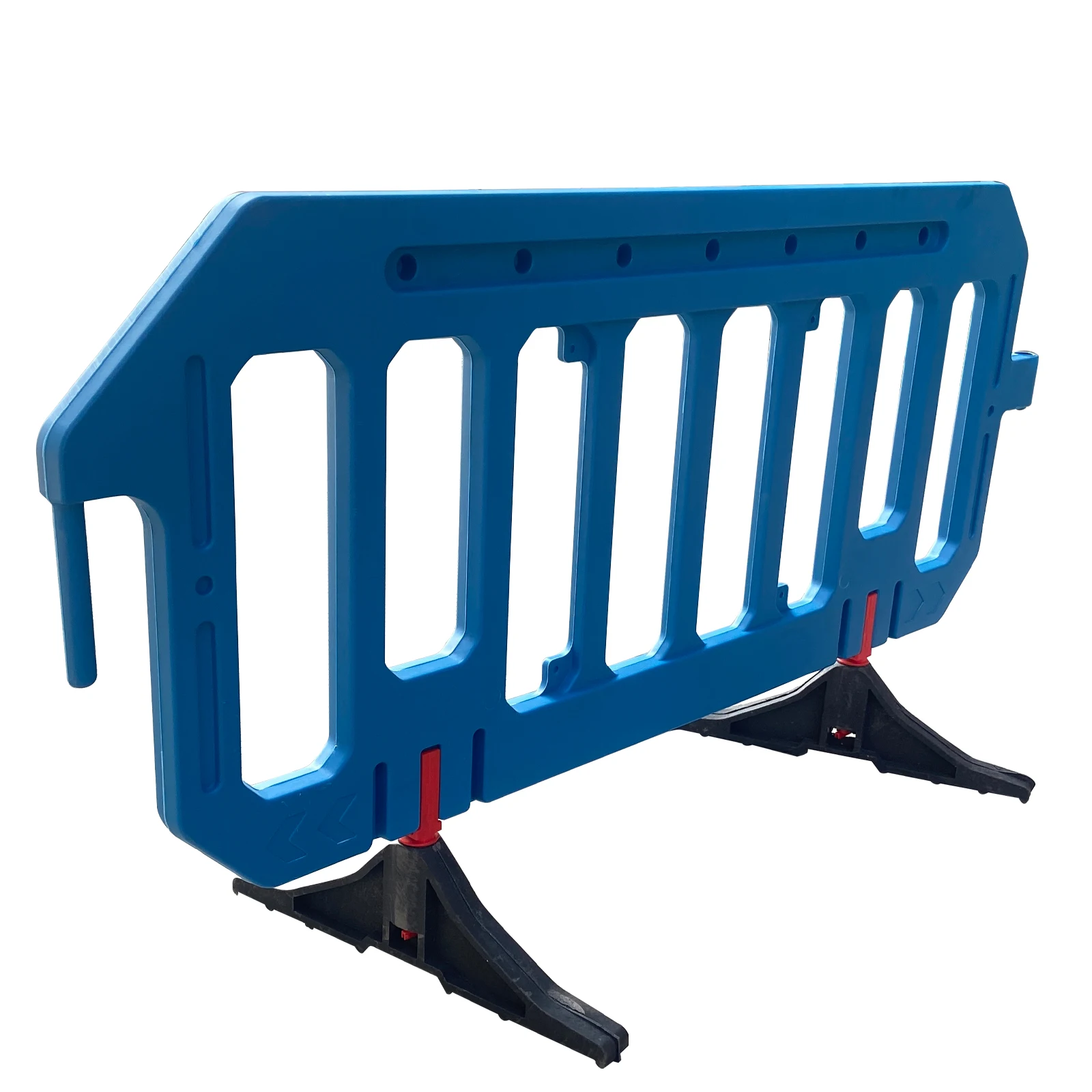 Blue/Yellow/Red Plastic Road Traffic Management Barrier for Roadway Safety Temporary Traffic Barrier Fence supplier