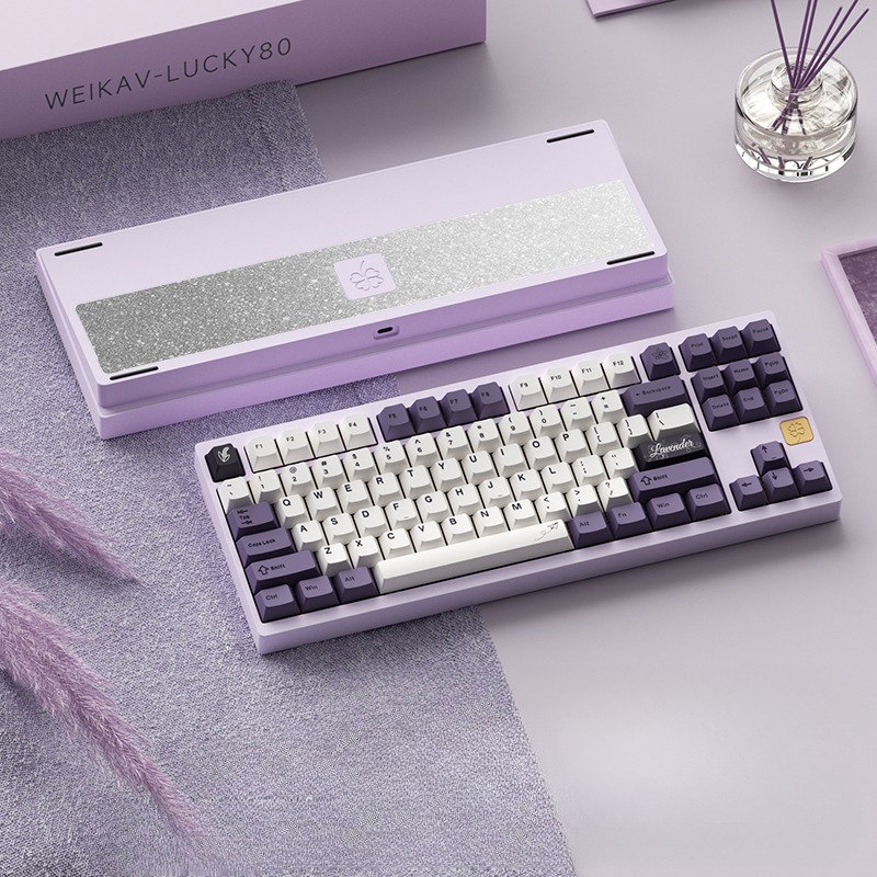 Weikav Lucky80 アルミメカニカルゲーミングキーボードキット RGB対応