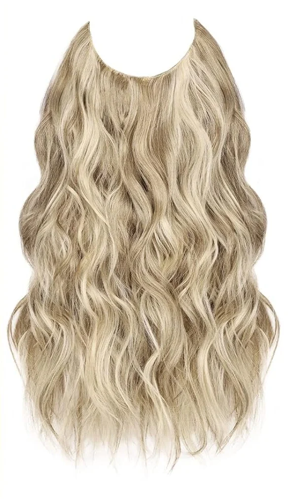 Wholesale Russian Hair Double Drawn Invisible Wire Halo Fiber