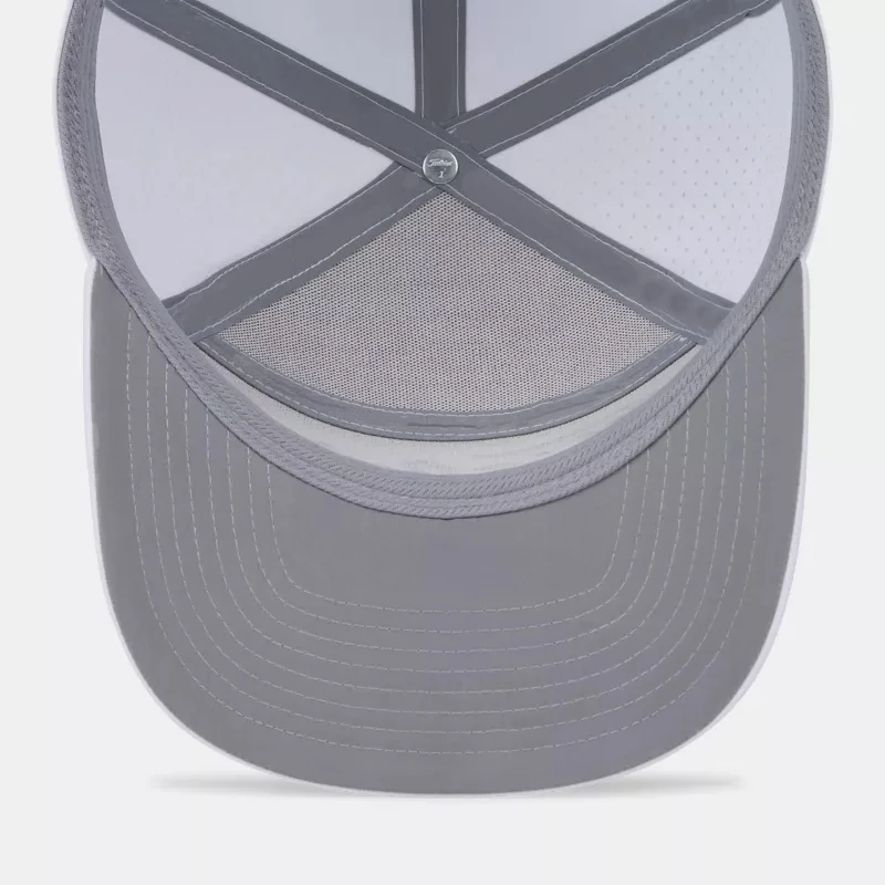 7 Panel Hat Waterproof,Laser Cut Perforated Golf Caps,Performance