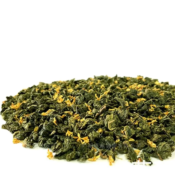 high quality raw mixed tea osmanthus flower blended oolong tea