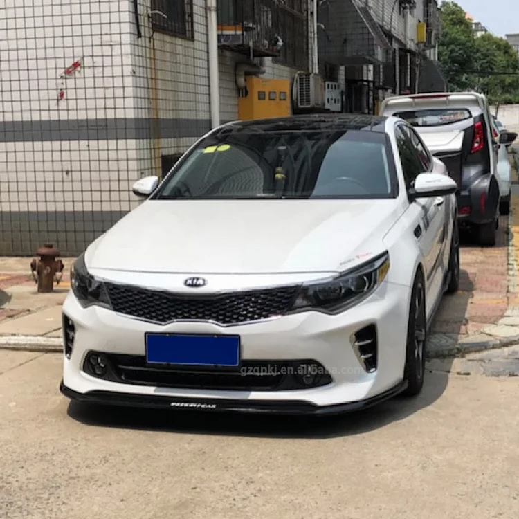 K5 Body Kit For Kia K5 Front Bumper Lip Change From 2016 To 2020 Carbon ...