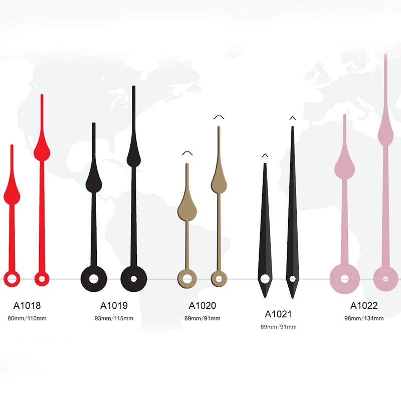 2021 Wall Clock Hands Clock Parts & Accessories Diy Kit Wholesale