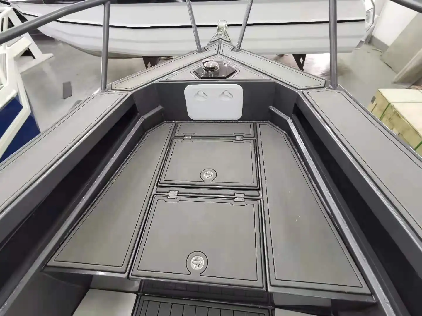 Factory Price Center Console For Fishing 6m 7.5m Aluminum Fishing Boats