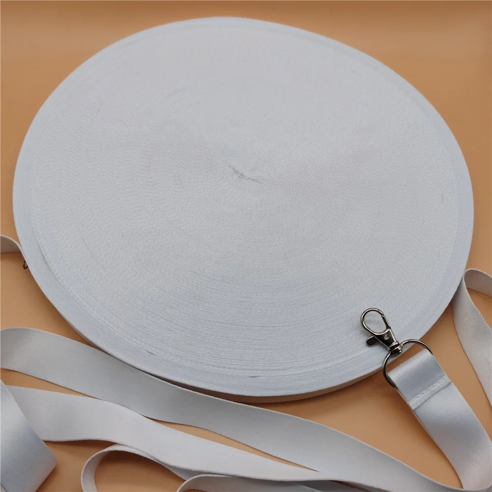 1 0 см 5 2 3 рулон шнурка полиэстер чистый белый шнур Сублимационное сырье