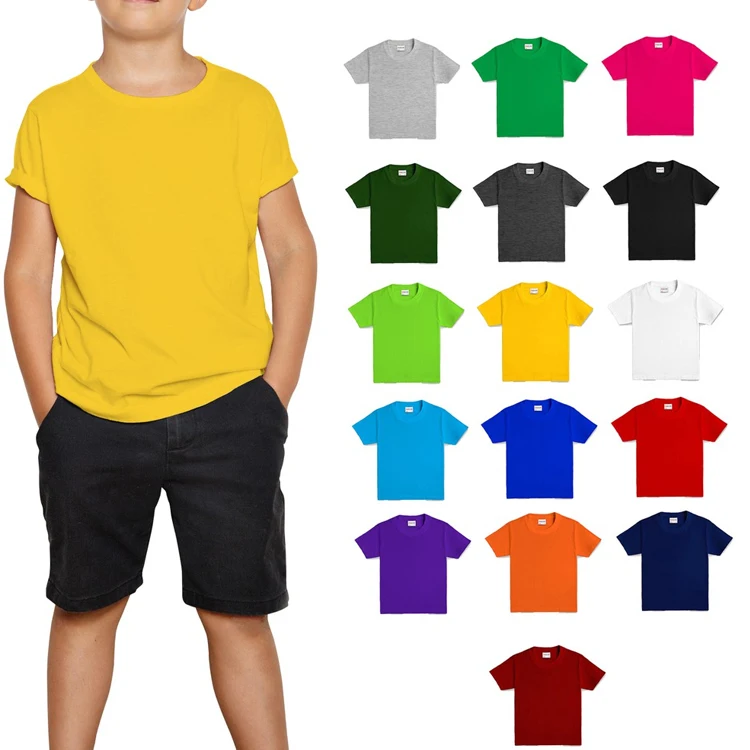 4 colors Kids Cartoon Print Splicing T-shirt O-neck sport t-shirt boys  girls Tops High Quality pure cotton short sleeve - AliExpress