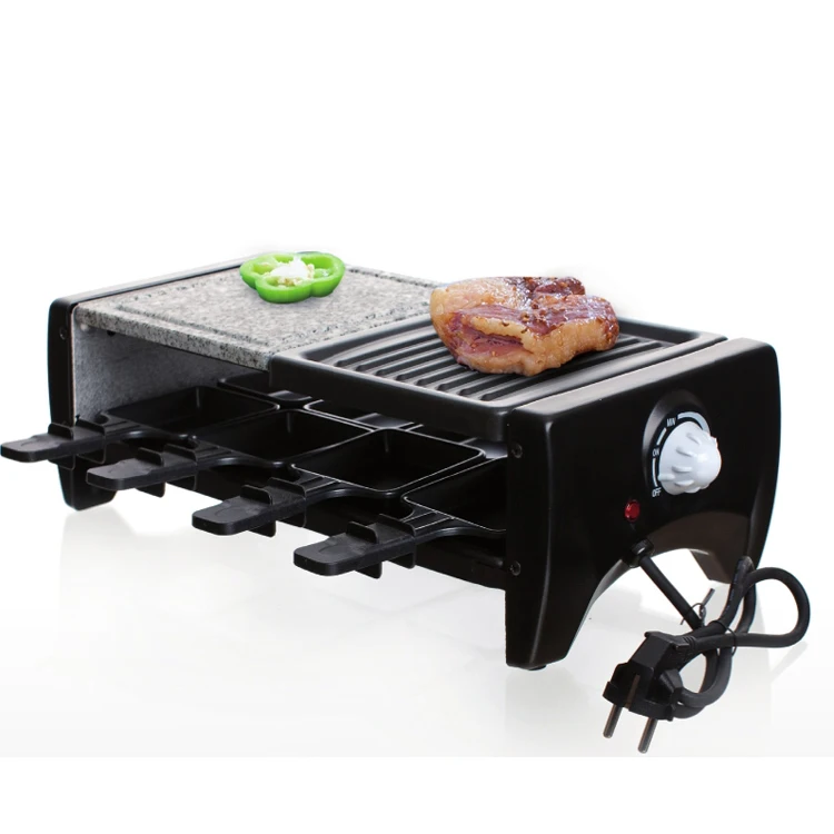Electric Raclette Grill For Family Party Electric Bbq Raclette Grill