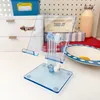 Blue square letters