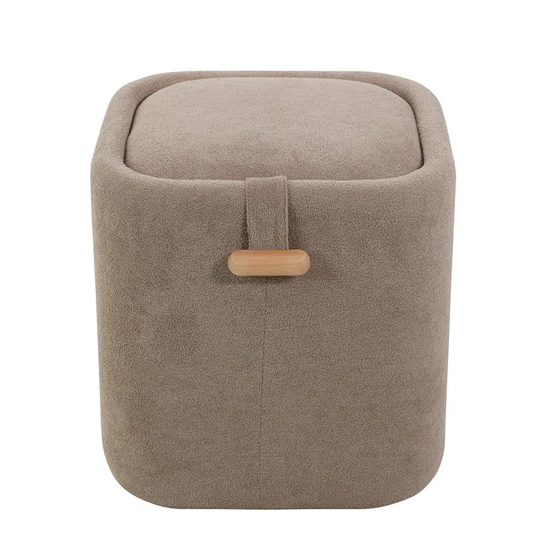 2025 Square Ottoman with Storage Set of Storage Ottoman Stool for Living Room Low Stool