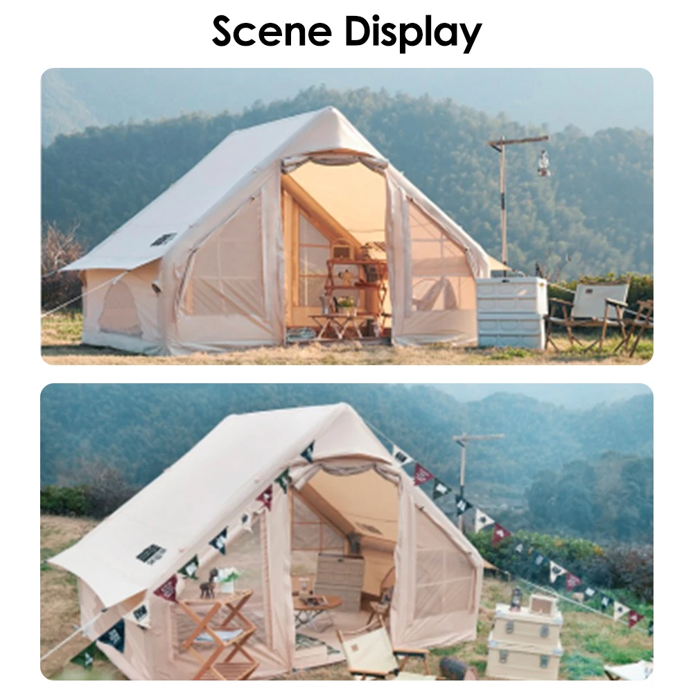 Outdoor Fully Automatic Speed Open Travel Holiday Camping Tent Large Family Air Tent Camping Outdoor