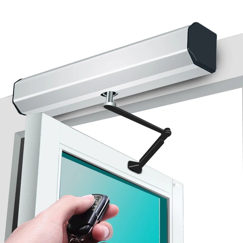 Electric Door Opener Sensor Closer With Smart Card Battery Powered