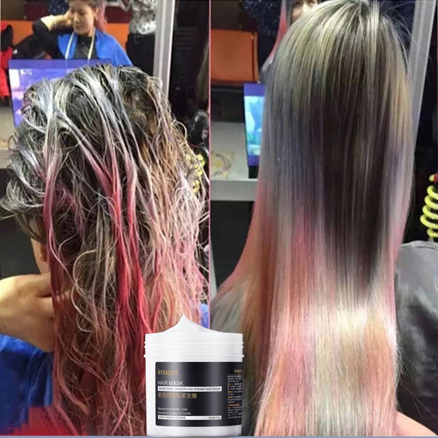 Глубоко увлажняющая маска для волос без готовки и выскальзывания не захватывает Восстанавливающий шелк разглаживает Уход за волосами