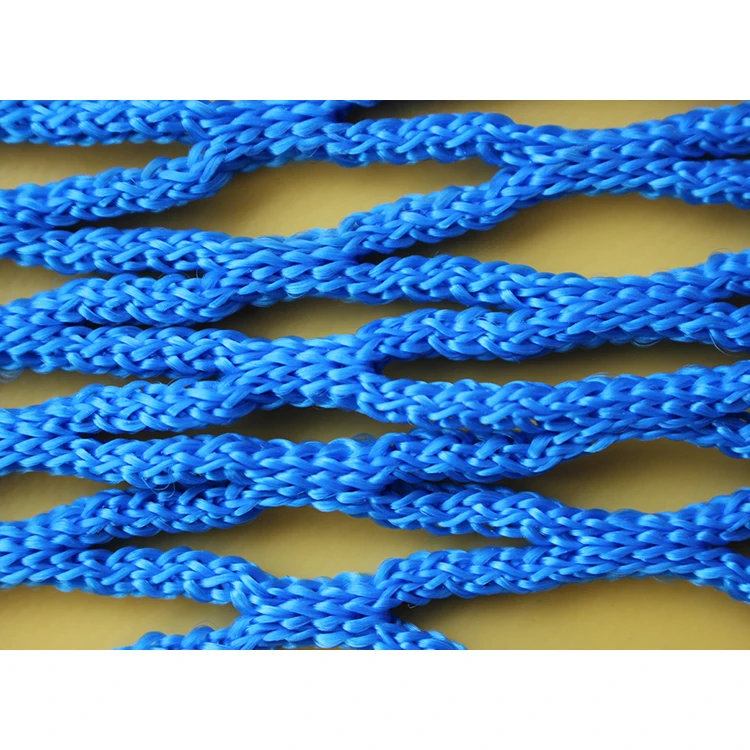 Polypropylene Green Customize Knotless Trailer Net Cargo Net Mesh