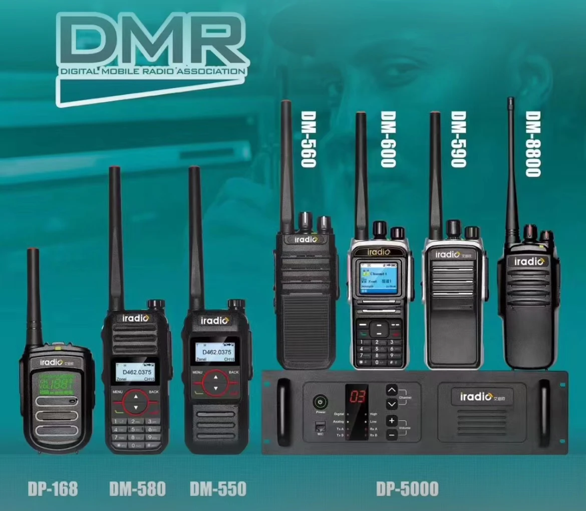 Iradio DM-4R 5W Analog Radio - Reliable Two-Way Communication