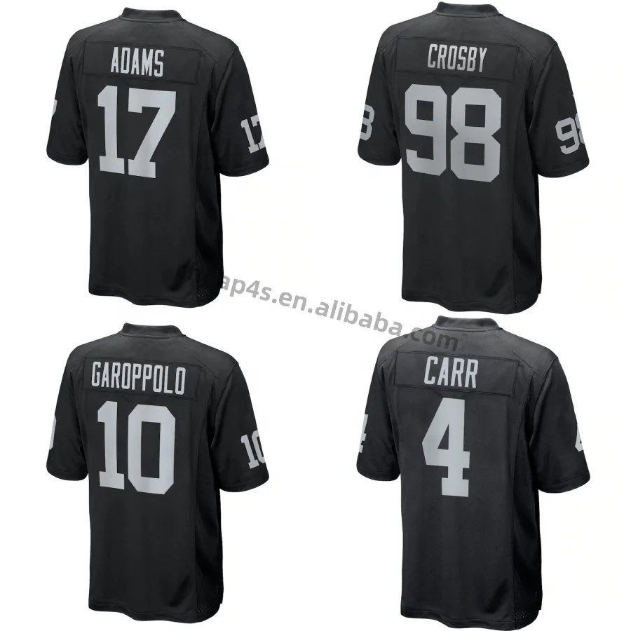 Bulk Gray Blank Football Jerseys 