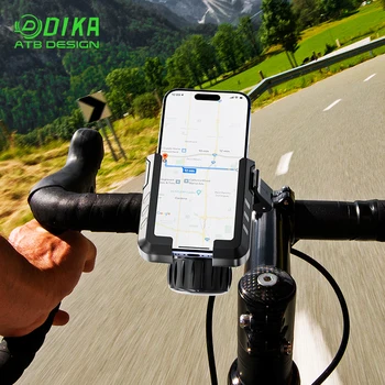 Stable Bicycle Motorcycle Phone Holder 360 Degree Rotatable Bicycle Handlebar Phone Clamp Holder