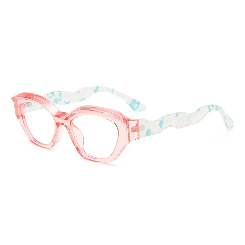 New Arrival Fashion Anti Blue Light Glasses for Women Optical Frame Plano Lenses Transparent Computer Glasses Woman