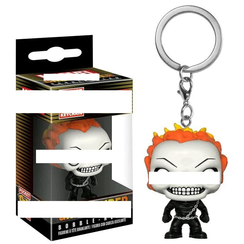 Custom Hot Sale Funkos Pop Llaveros Marvel Series Avengered Superheroes