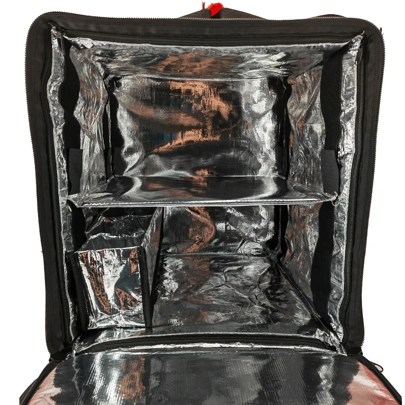 product custom big waterproof cooler bags for hot food delivery for pizza  hot food services mochila para delivery backpack-8