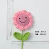 7Sunflower bouquet with smiling faces-Pink