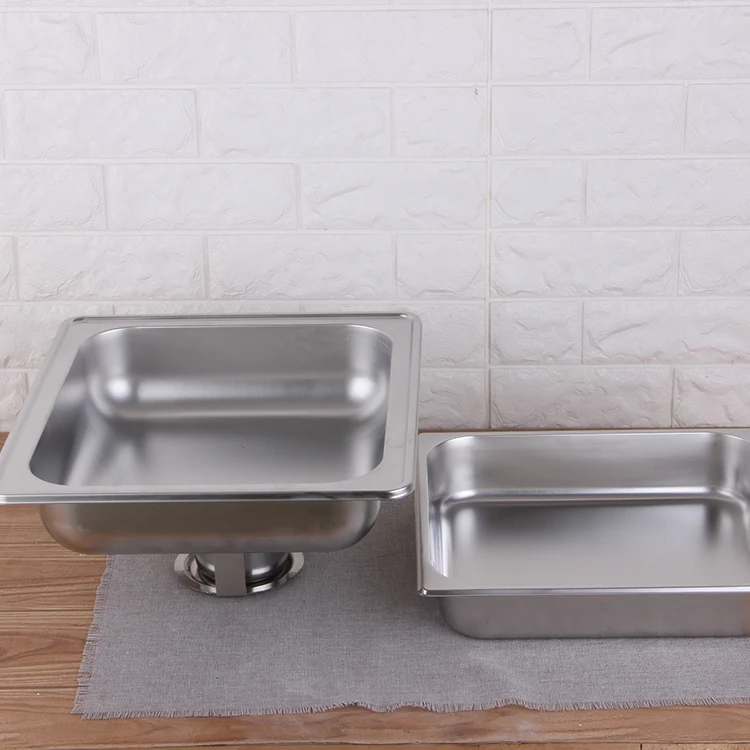 China Good Quality Chafer Dish Buffet Set Hotel Automatic Hydraulic Dining Stove Food Warmer Set Stainless Steel Chafing Dish_4