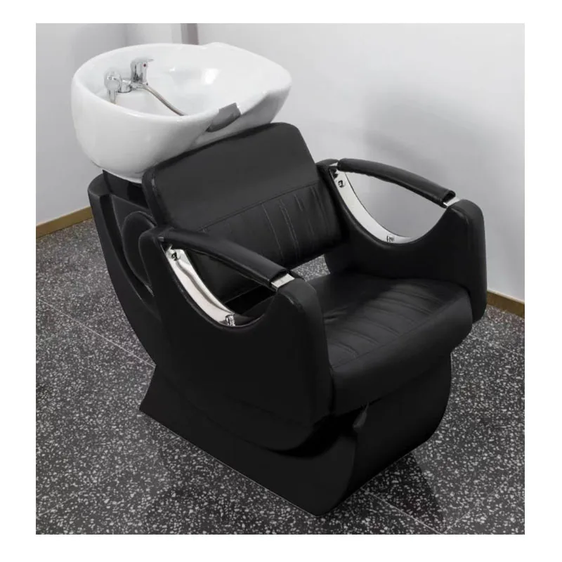 Automatic Plastic Salon Shampoo Wash Basin Shower Bed Professional Hair  Washing Massage Chair Mobile