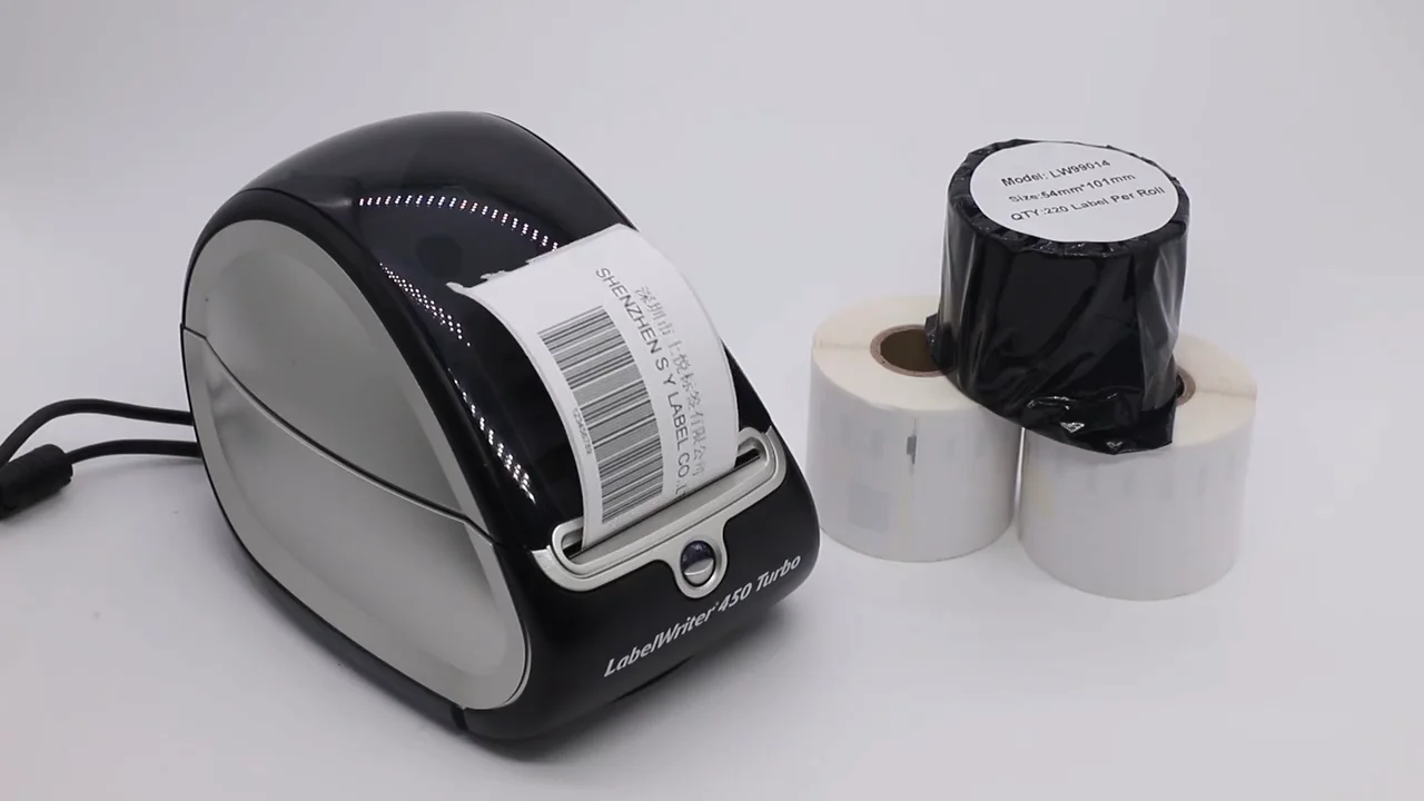 High Efficiency Custom Dymo Direct Thermal Shipping Label For Express