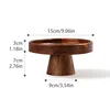 Tall-legged thick-rimmed plate (small size)