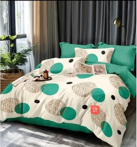 Ready to Ship 4 Pieces Bedding Set Cotton Feeling Big Size Sheet Set Dubai Bedsheet