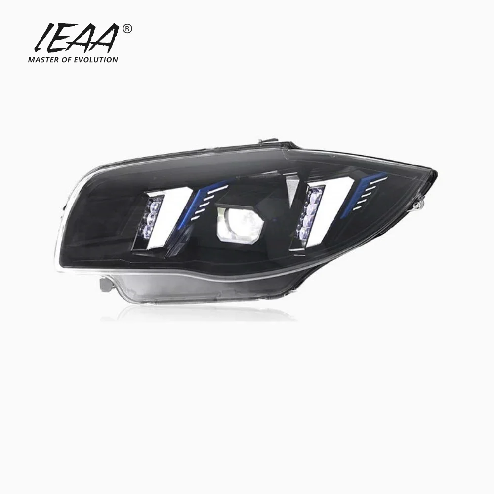 BMW 1シリーズ E87 向けLEDデュアルレンズヘッドライトアップグレード 2004 - 2011年 LEDヘッドライト プラグアンドプレイ