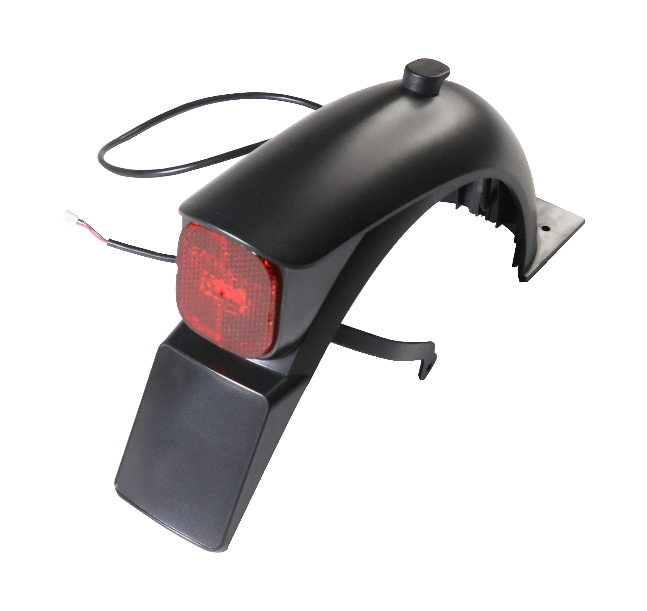New Image Original Rear Fender for Seg Way Ninebot KickScooter E2/ E2 Plus Mudguard With Taillight Bracket Assembly Parts