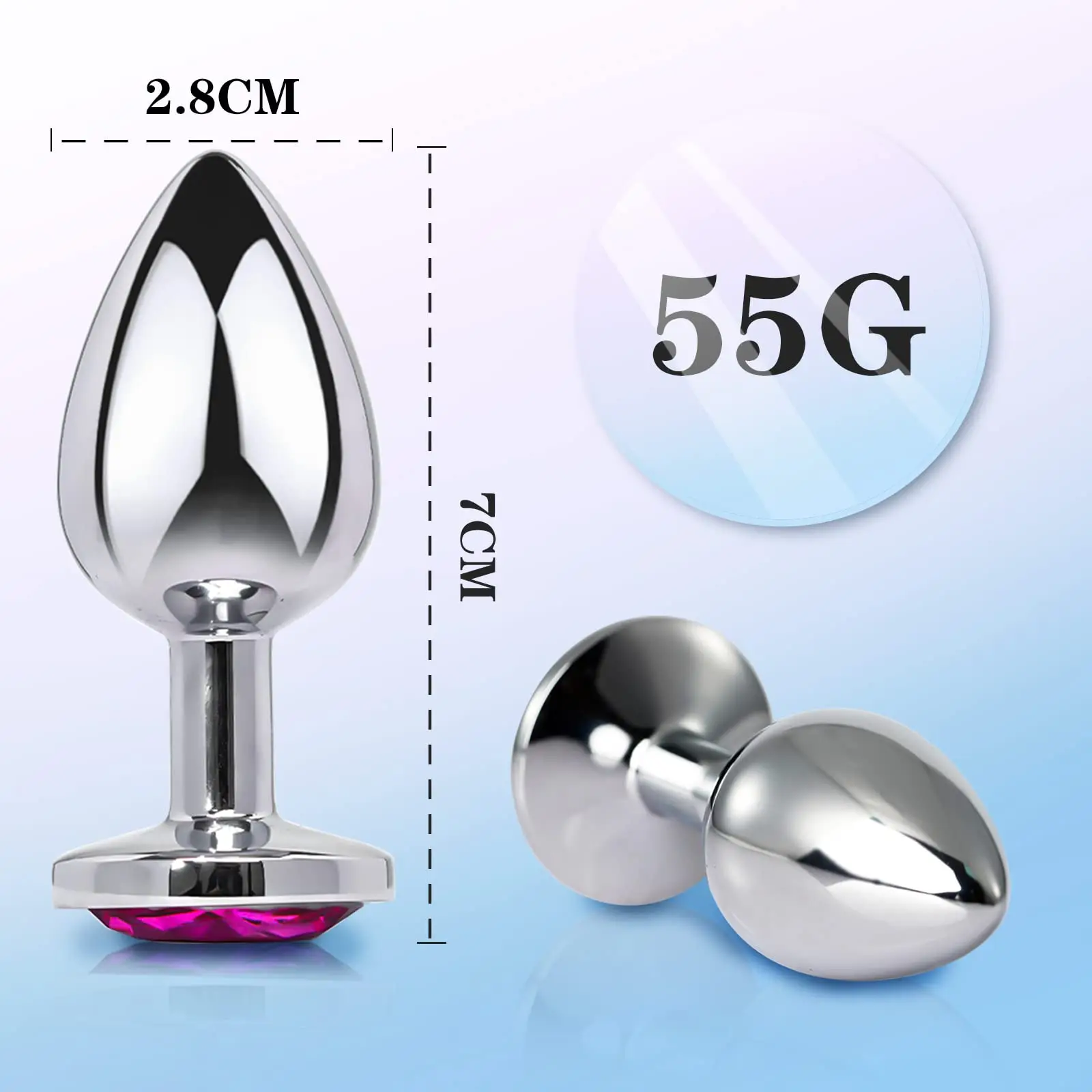 metal anal plug factory Amazon.com: Sex Factory Stainless Steel Anal Plug Butt Plug Anus Stretcher  with Oval Base Prostate Massager G-spot Stimulation Adult Sex Toys for Men  Women (S) : Health & Household main image 1