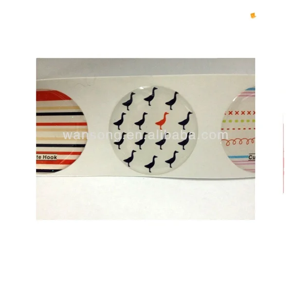 
Красивая прозрачная эпоксидная наклейка на заказ, наклейка из эпоксидной смолы с пользовательским логотипом 