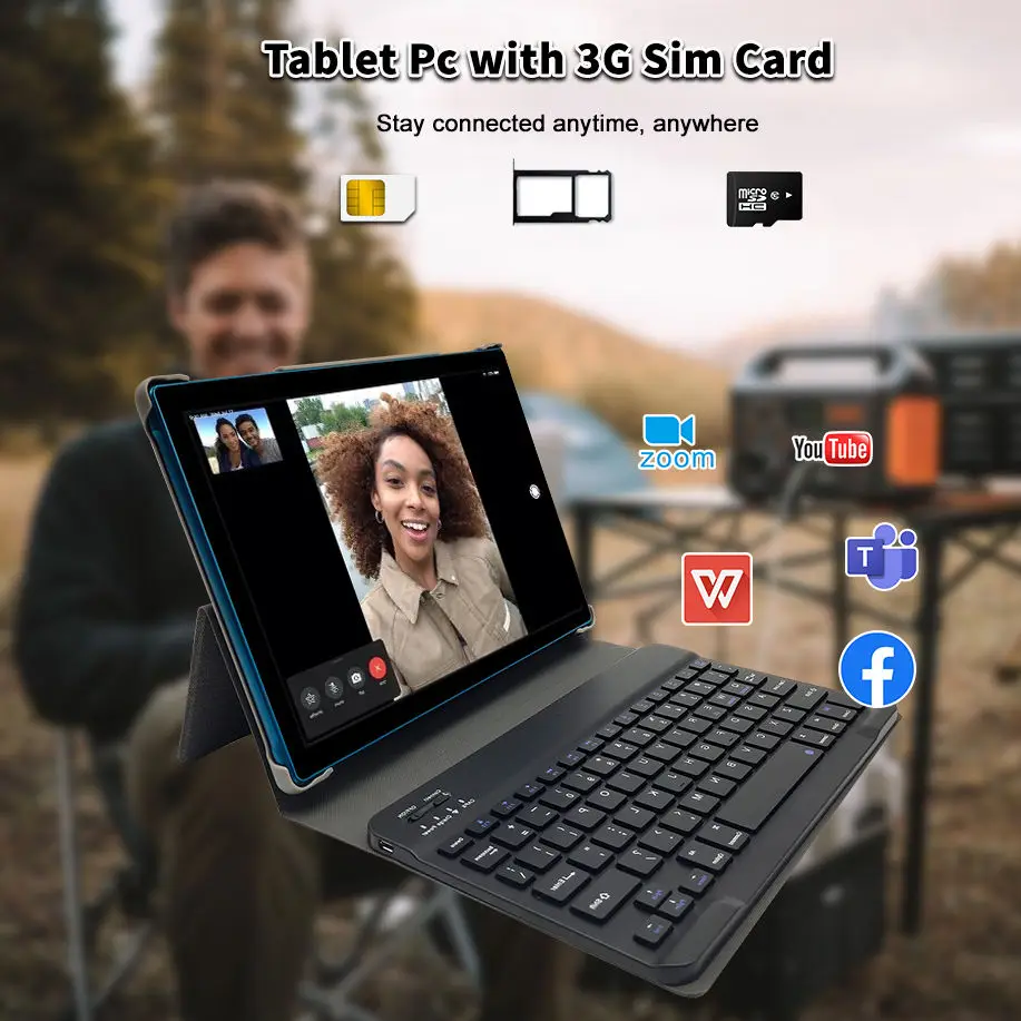 Hot Selling 10.1 Inch Android 7.0 Tablet 2gb Ram 32gb Rom Quad Core MTK6735 Chip 2.4g 5g Wifi Tablet PC for Business