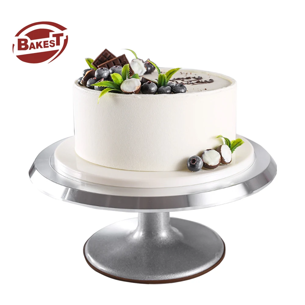 Decorating Cake Tools Kitchen Plastic Rotating Turntable Cake Stand Decorating Set for Cake