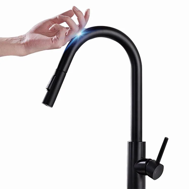 High Quality Stainless Steel Touch Sensor Three Functions Kitchen Faucet For Kithcen