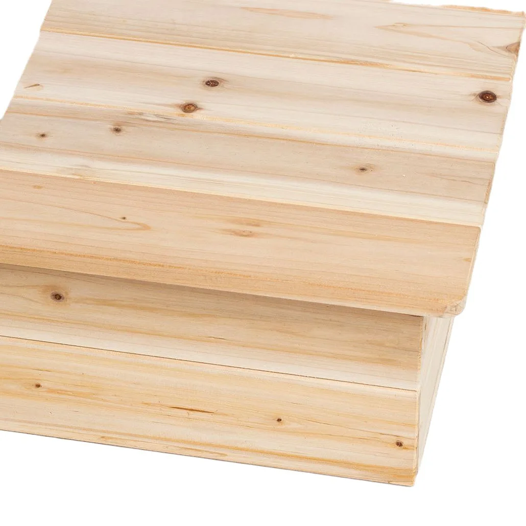 Large Unisex Wooden Waterproof Cover Kids Sandpit Benches and Two Storage Buckets Sandbox  for Indoor and Outdoor Use